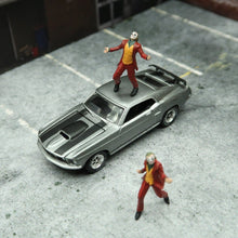 Load image into Gallery viewer, 1:64 Scale Model Joker including display box Cast Alloy Car  Static Figures For Layout Diorama Miniature Scene Collection