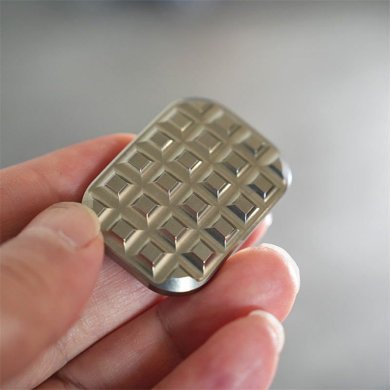 Jouet Fidget Slider Anti-Stress Métal - EDC, Anti-Anxiété - Pour Adultes, Ados, Autisme, TDAH - Cadeau Décompression - 2