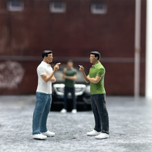 Load image into Gallery viewer, 1/64 Scale Model Initial D Fujiwara Bunta Cast Alloy Car Static Miniature Diorama Character Model Hobby Toy Scene Layout