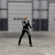 Load image into Gallery viewer, 1/64 Scale Model 007 Raise Gun James Bond Cast Alloy Car Static Miniature Diorama Character Model Simulation Scene Collect Hobby