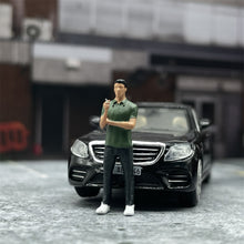 Load image into Gallery viewer, 1/64 Scale Model Initial D Fujiwara Bunta Cast Alloy Car Static Miniature Diorama Character Model Hobby Toy Scene Layout