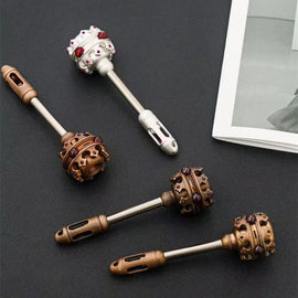 Ruby Scepter Fidget Spinner EDC Adult Fidget Toys Hand Spinner ADHD Tool Stress Relief Toys Office Desk Toys