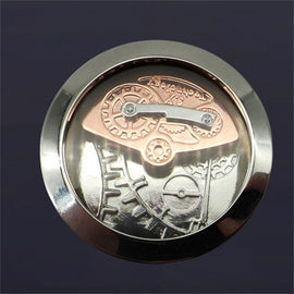 EDC Creative Flywheel Fidget Spinner Fashion Alloy Mechanical Punk Style Fidget Toy ADHD Tool Office Leisure Relaxation Toys