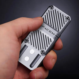 Light Chaser Magnetic Haptic Slider EDC Fidget Slider Adult Fidget Toys ADHD Tool Anxiety Stress Relief Toys Office Desk Toys