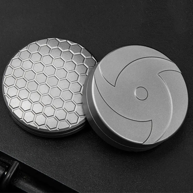 Titanium Alloy Mechanical Structure Haptic Coins Fidget Clicker EDC Adult Fidget Toys ADHD Tool Anxiety Stress Relief Toys