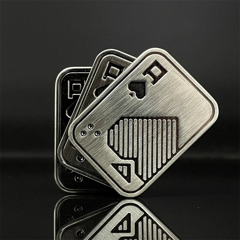 Fidget Slider Spielzeug, Metall Poker Fidget Slider EDC Fidget Toys für Fidget Slider Spielzeug, Metall Poker Fidget Slider EDC Fidget Toys für