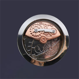 EDC Creative Flywheel Fidget Spinner Fashion Alloy Mechanical Punk Style Fidget Toy ADHD Tool Office Leisure Relaxation Toys