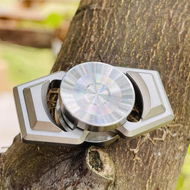 Nano Stainless steel Fidget Spinner EDC Adult Hand Spinner Fidget Toys ADHD Tool Stress Relief Toys Office Desk Toys