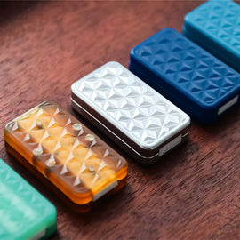 Starry Mechanical Structure Fidget Haptic Slider EDC Fidget Clicker Adult Fidget Toys ADHD Tool Stress Relief Office Desk Toys