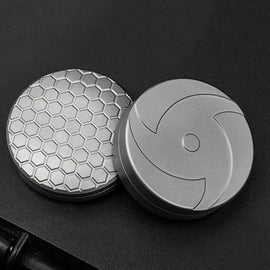 Titanium Alloy Mechanical Structure Haptic Coins Fidget Clicker EDC Adult Fidget Toys ADHD Tool Anxiety Stress Relief Toys