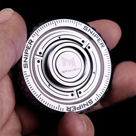 Sniper Mechanical Ratchet Fidget Spinner EDC Fidget Clicker Adult Fidget Toys ADHD Tool Anxiety Stress Relief Office Toys
