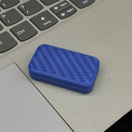 Lattice Pattern Mechanical Structure Fidget Haptic Slider EDC Fidget Clicker Adult Fidget Toys ADHD Tool Anxiety Stress Relief