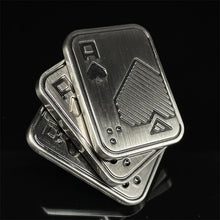 Load image into Gallery viewer, Three Layer AAA Poker Fidget Slider Metal Fidget Toys ADHD Tool Anxiety Stress Relief Toys for Adults