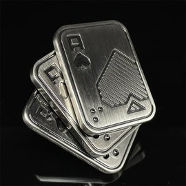 Three Layer AAA Poker Fidget Slider Metal Fidget Toys ADHD Tool Anxiety Stress Relief Toys for Adults