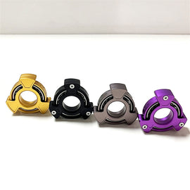 Aluminum Alloy EDC Fidget Spinner Personalized Adult Metal Fidget Ring to Relieve Stress Relaxation Toy ADHD Anti-Anxiety Tool