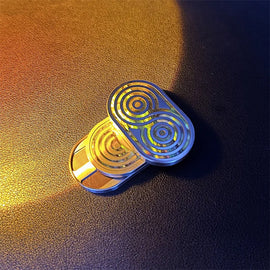 Fritillary Multiple Directions Fidget Slider Stainless Steel Haptic Slider Metal EDC Fidget Toys ADHD Tool Stress Relief Toys