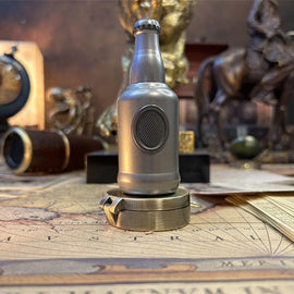 Creative Beer Bottle Stainless Steel Finger Press Toys Metal Fidget Toys ADHD Tool Anxiety Stress Relief Toys Office Desk Toys