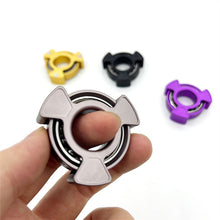 Load image into Gallery viewer, Aluminum Alloy EDC Fidget Spinner Personalized Adult Metal Fidget Ring to Relieve Stress Relaxation Toy ADHD Anti-Anxiety Tool