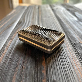 Coral Titanium Alloy Unlimited Push Magnetic Haptic Slider EDC Fidget Slider Adult Fidget Toys ADHD Tool Anxiety Stress Relief