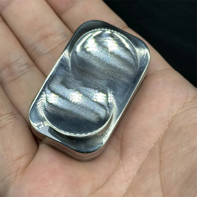 Desert Hills Infinite Fidget Toys EDC Stainless Steel Fidget Slider Fashion Modern Haptic Slider ADHD Toy Office Stress Relief