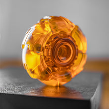 Load image into Gallery viewer, Warm Amber EDC Hand Spinner Creative Open Armor Fidget Spinner Resin Fidget Toys ADHD Concentration Toy Office Relieve stress