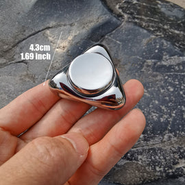 Novel Stainless Steel Fidget Spinner EDC Adult Fidget Toy ADHD Stress Relief Toy Fun Mini Hand Spinner Office Toy Idea Gifts
