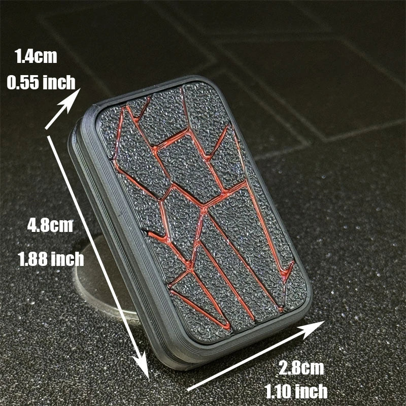 Creative Volcano Lava Fidget Slider EDC Plastic Haptic Slider Fashion ...