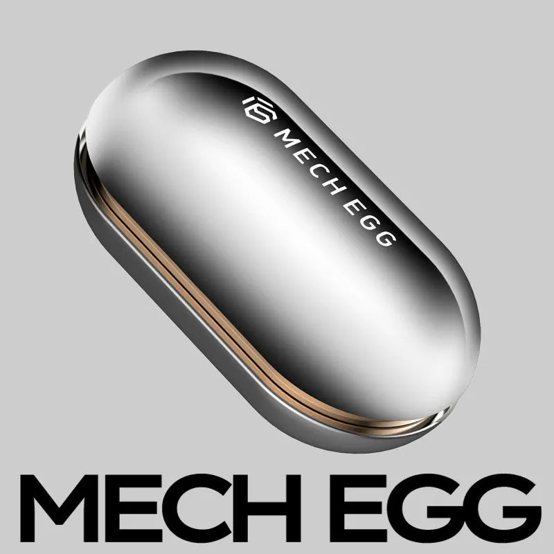 Mech Egg Mechanical Haptic Slider EDC Fidget Slider Metal Fidget Toys ADHD Tool Adult Anxiety Stress Relief Toys