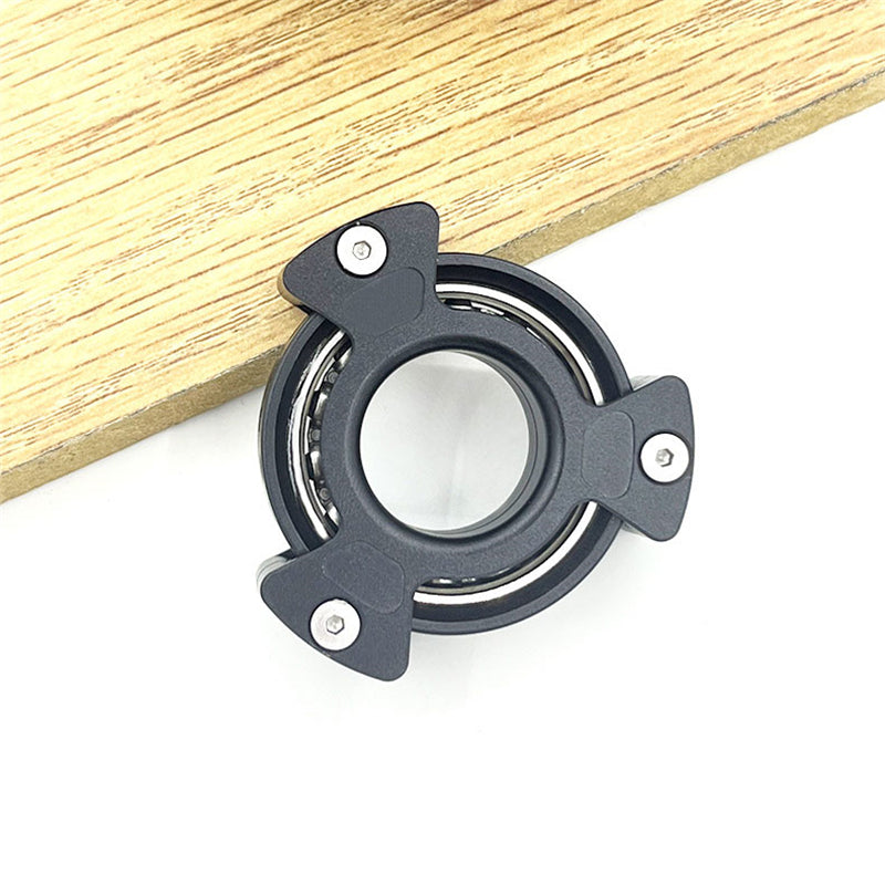 Fpj Ring Aluminum Alloy EDC Fidget Spinner Personalized Adult Metal Fidget Ring ...