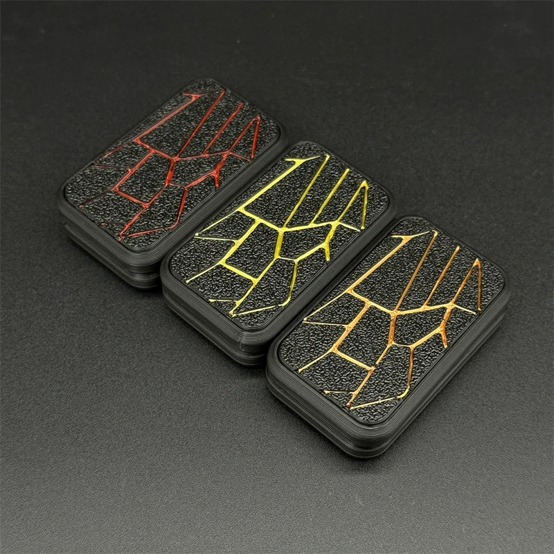 Creative Volcano Lava Fidget Slider EDC Plastic Haptic Slider Fashion ...