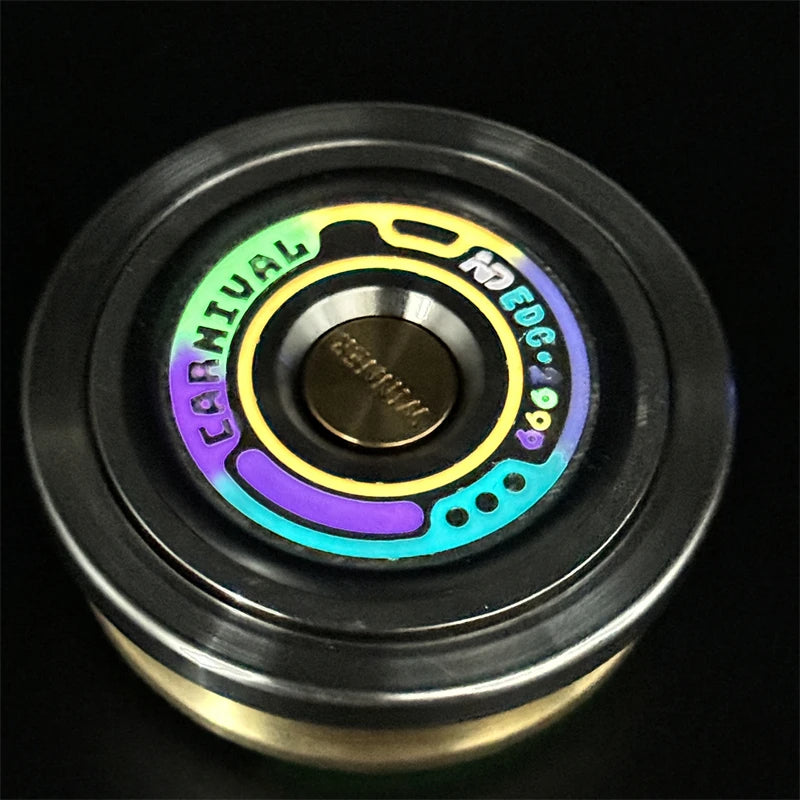 Luminous Number Roulette Fidget Spinner EDC Metal Adult Fidget Toy ADHD Hand Spinner Stress Relief Toy Office Relaxation Toys