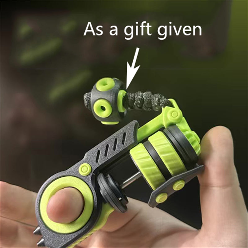 Fpj Ring Novel and Cool EDC Fidget Toys Fashion Plastic Fidget Ring Fun Stress ...
