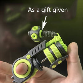 Novel and Cool EDC Fidget Toys Fashion Plastic Fidget Ring Fun Stress Relief Fidget Slider Multiple Gameplay Toys Idea Gifts