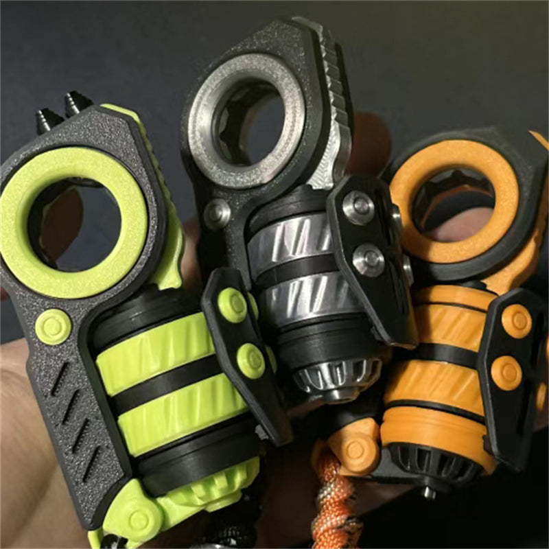 Novel and Cool EDC Fidget Toys Fashion Plastic Fidget Ring Fun Stress Relief Fidget Slider Multiple Gameplay Toys Idea Gifts