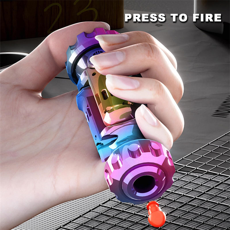 Cool Deformation Ejection Fidget Toy Alloy EDC Fidget Fidget Spinner Creative Stress Relief Toy ADHD Anti-Anxiety Toy Office Toy