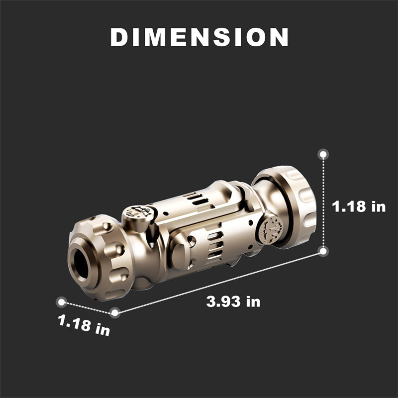 Cool Deformation Ejection Fidget Toy Alloy EDC Fidget Fidget Spinner Creative Stress Relief Toy ADHD Anti-Anxiety Toy Office Toy