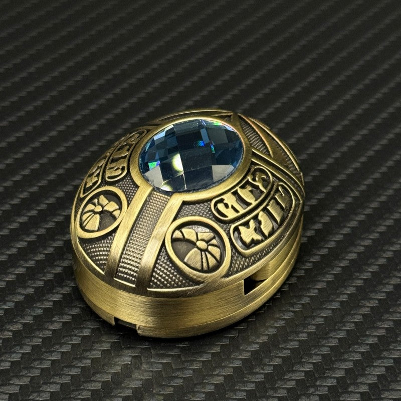 Retro Metal EDC Fidget Toys Exquisite Zinc Alloy Push Fidget Slider Stress Relief Toy Artistic Pleasing Office Relaxation Gadget