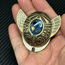 Load image into Gallery viewer, Retro Metal EDC Fidget Toys Exquisite Zinc Alloy Push Fidget Slider Stress Relief Toy Artistic Pleasing Office Relaxation Gadget