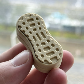 Novelty Peanut Fidget Slider Creative Mini EDC Fidget Toys Fun Infinite Position Push Haptic Slider Stress Relief ADHD Toys
