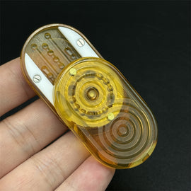 Creative Mechanical Push Fidget Slider EDC PMMA Fidget Toy PEI Haptic Slider Stress Relief Toy ADHD Tools Christmas Gifts