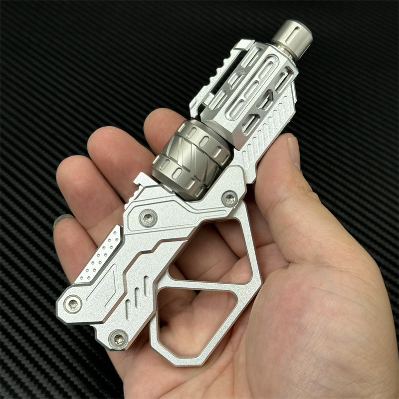 Novel QT Gun Fidget Toys EDC Multifunctional Fun Fidget Slider Cool Fidget Spinner ADHD Concentration Toys Stress Relief Toys