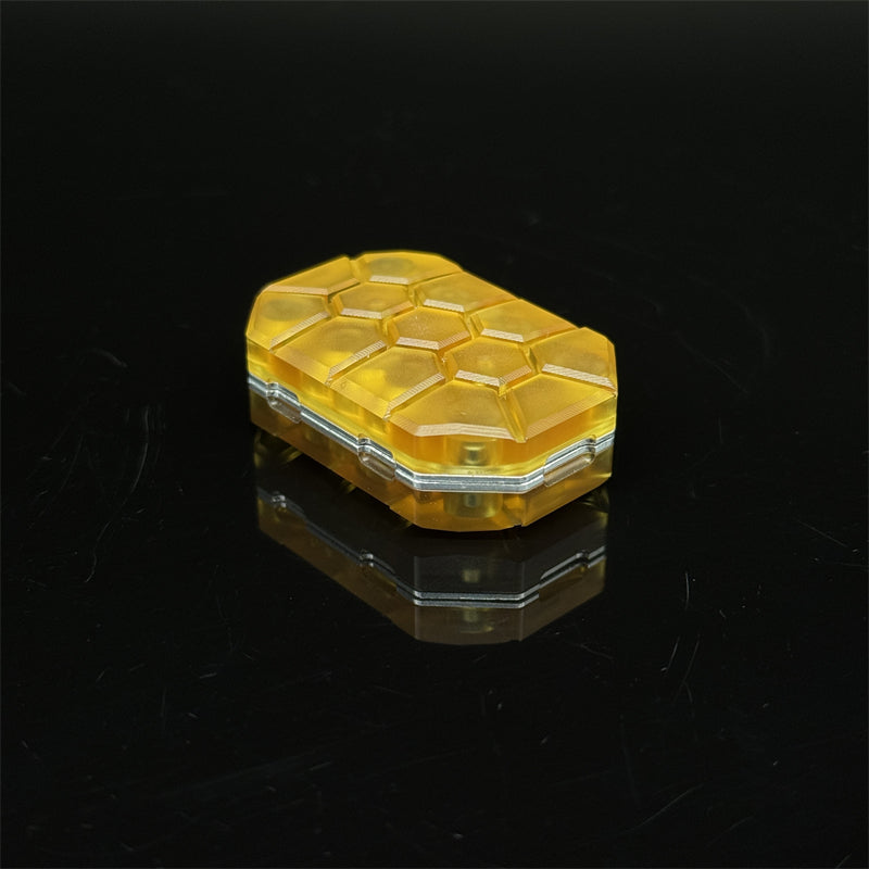 Shell Fidget Novelty Turtle Shell Fidget Toy EDC Aluminum Alloy PEI Fidget Slider A ...