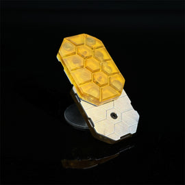 Novelty Turtle Shell Fidget Toy EDC Aluminum Alloy PEI Fidget Slider Adult Stress Relief Haptic Slider ADHD Anti-Anxiety Tool