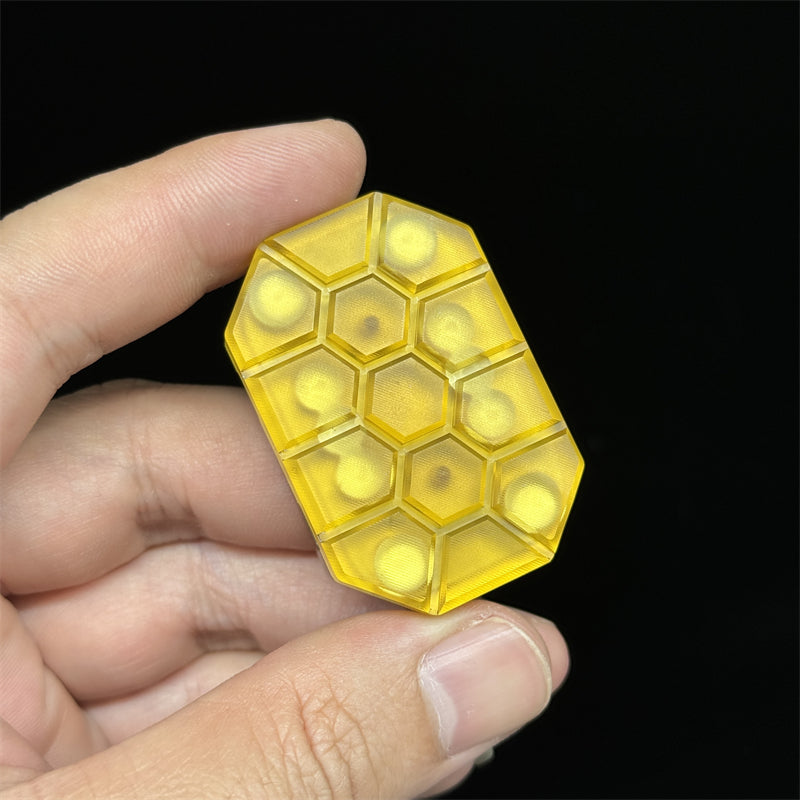 Novelty Turtle Shell Fidget Toy EDC Aluminum Alloy PEI Fidget Slider A ...