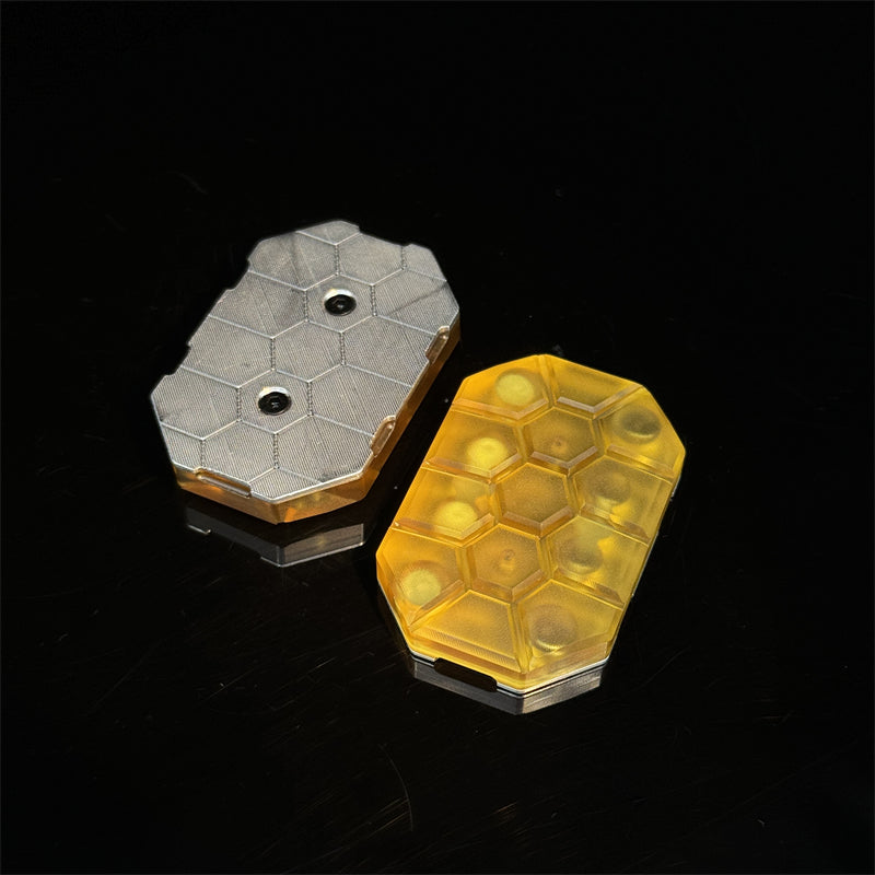 Shell Fidget Novelty Turtle Shell Fidget Toy EDC Aluminum Alloy PEI Fidget Slider A ...