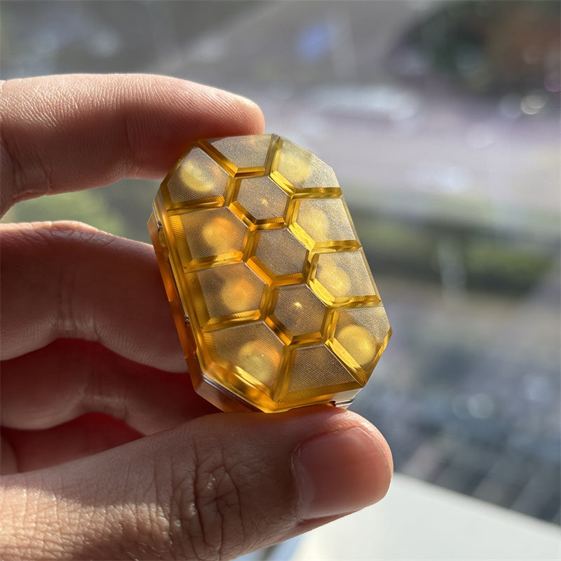 Novelty Turtle Shell Fidget Toy EDC Aluminum Alloy PEI Fidget Slider A ...