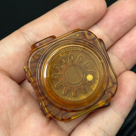 Multi-functional EDC Fidget Toy - Amber Plastic Decompression Toy ADHD Concentration Toys Fun Office Press Fidget Clicker