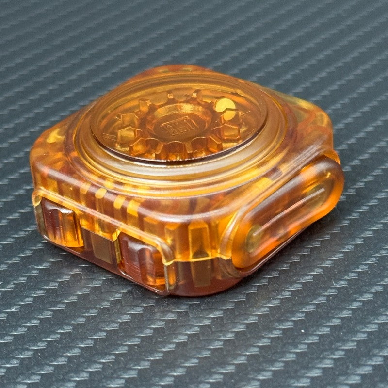 Multi-functional EDC Fidget Toy - Amber Plastic Decompression Toy ADHD Concentration Toys Fun Office Press Fidget Clicker