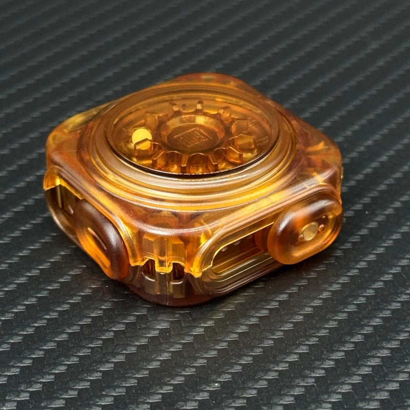 Multi-functional EDC Fidget Toy - Amber Plastic Decompression Toy ADHD Concentration Toys Fun Office Press Fidget Clicker