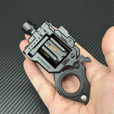 Cool Alloy Agent Pistol EDC Fidget Toys Fun Shooting Fidget Toy Stress Relief & Relaxation Toys Office Leisure Gadgets
